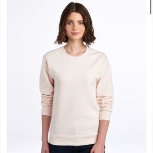 JERZEES CREAM/ TAN CREWNECK SWEATSHIRT WOMENS SMALL